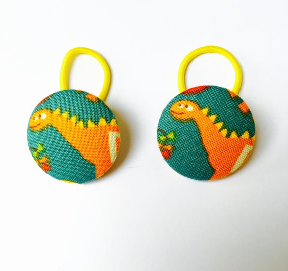 dinosaur hair bobbles