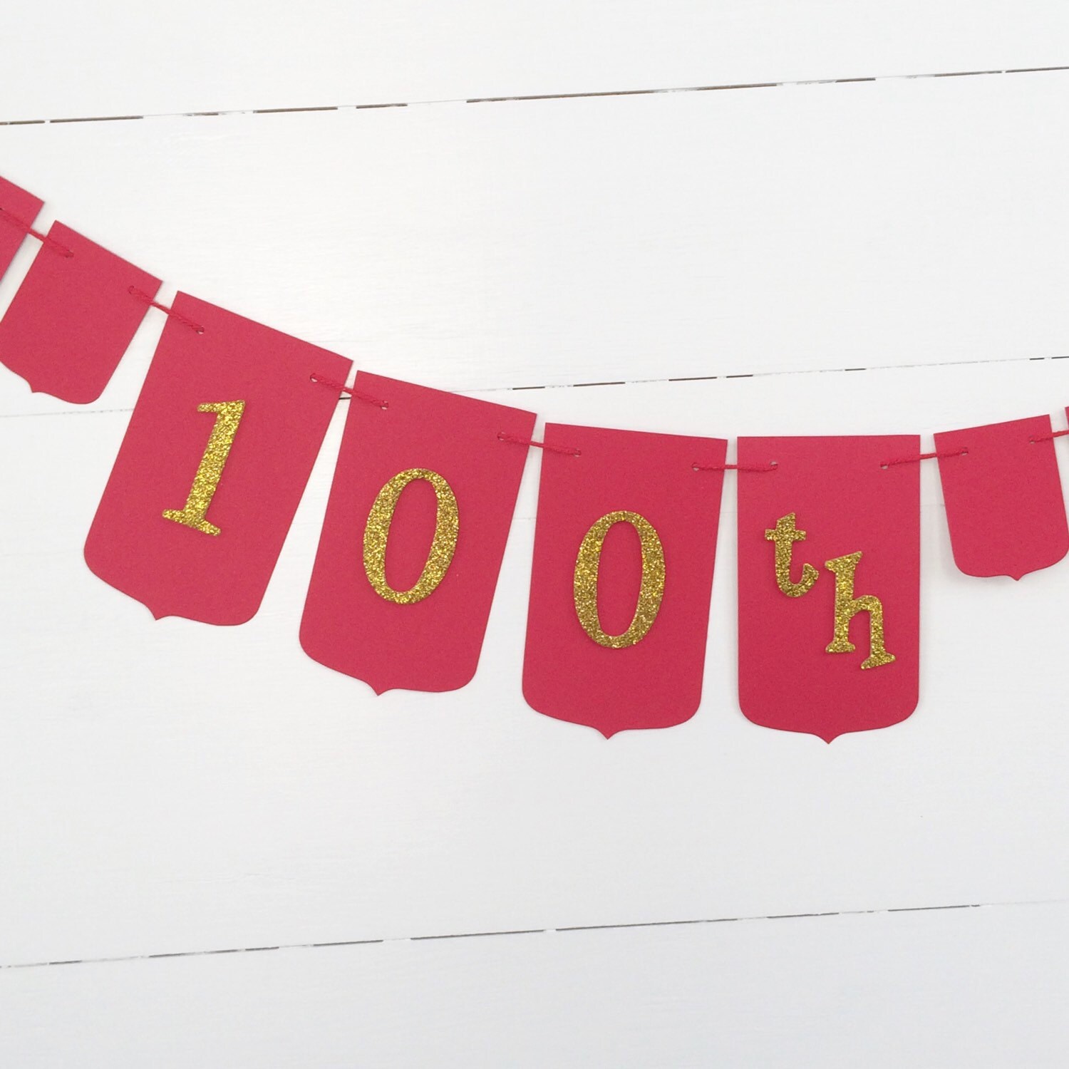 Happy 100th Birthday Banner