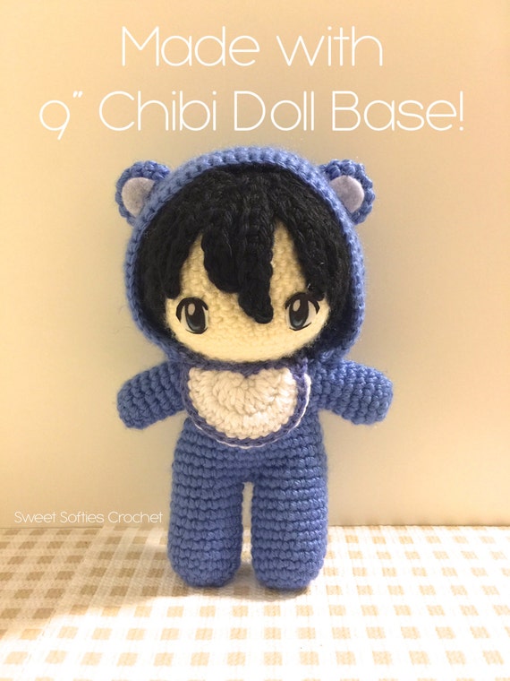 crochet chibi doll pattern