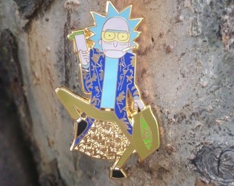 Rick and Morty Pin Hunter S Thompson HST