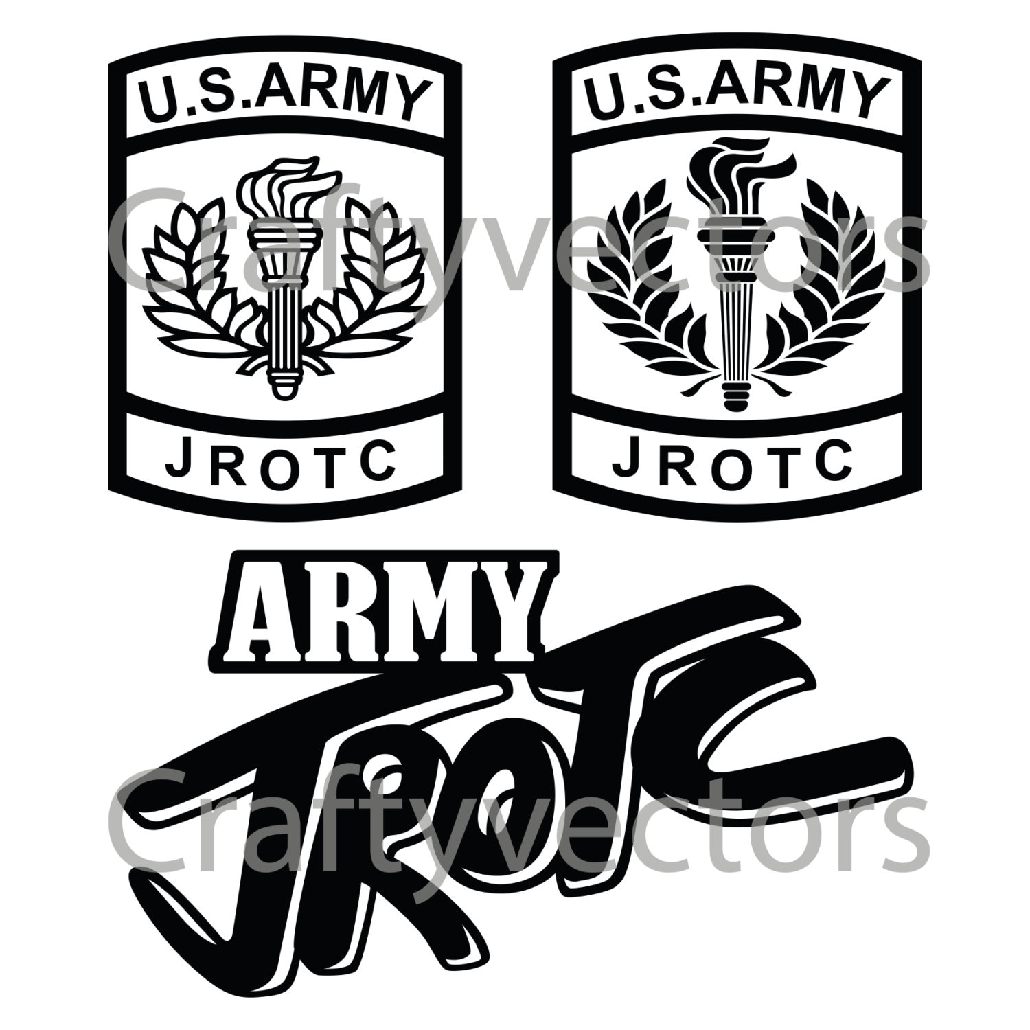 JROTC Badge Vector File