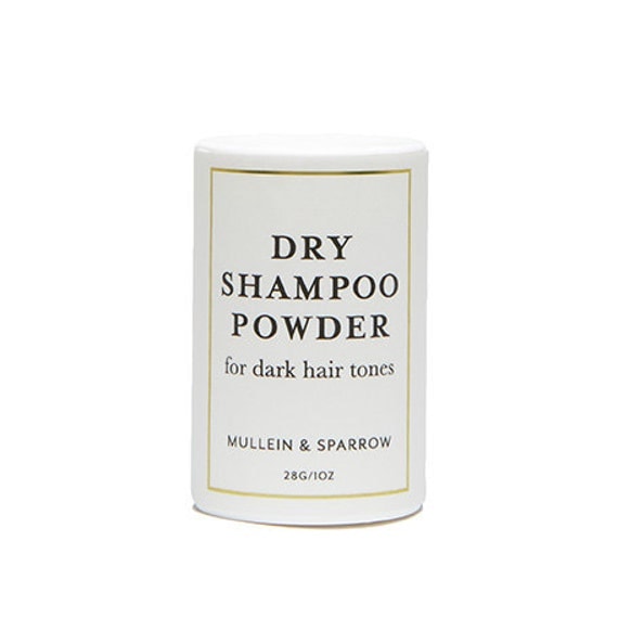 Dry Shampoo for Dark Hair natural clay hair by