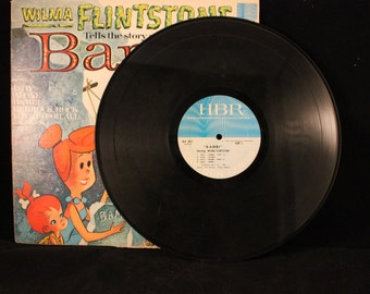 Vintage Wilma Flintstone Tells the Story of Bambi Album + Extra Record (1965)