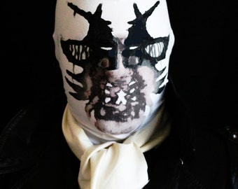 Rorschach mask with REAL moving inkblots