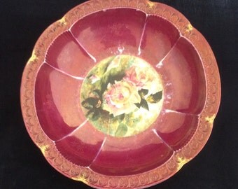 Rosenthal Bavaria Carmen Rose Bowl