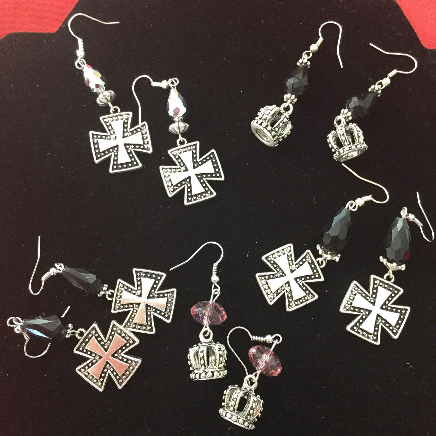 My Queen earring by OracleJewelry1 on Etsy