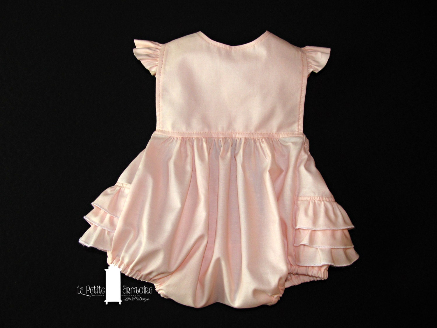 For Kelly. Infant ruffle romper bubble suit size 3 6 mos