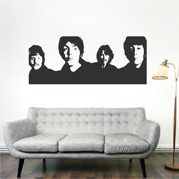 The Beatles Wall Decal The Beatles Music Wall Vinyl Sticker