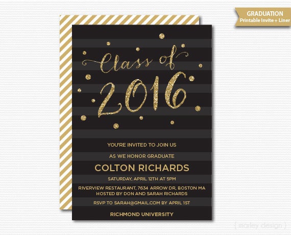 Graduation Invitation Pdf 8