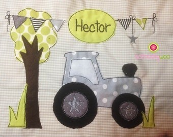 Tractor Embroidery Design, Doodle Tractor, Tractor, Embroidery Tractor, Tractor applique design, Tractor PES, Farm Tractor,sketch,colorwork