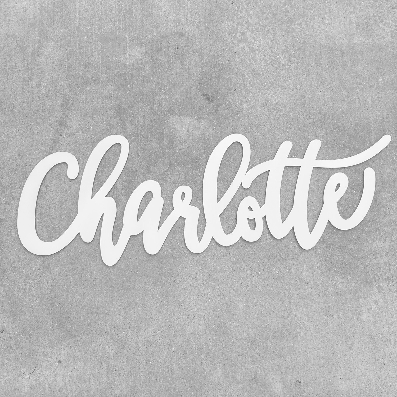 Laser Cut Name Sign Large Custom Birthday Backdrop