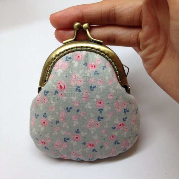 Frame Coin Purse Clasp Coin Purse Kisslock Coin by PatchworkTime