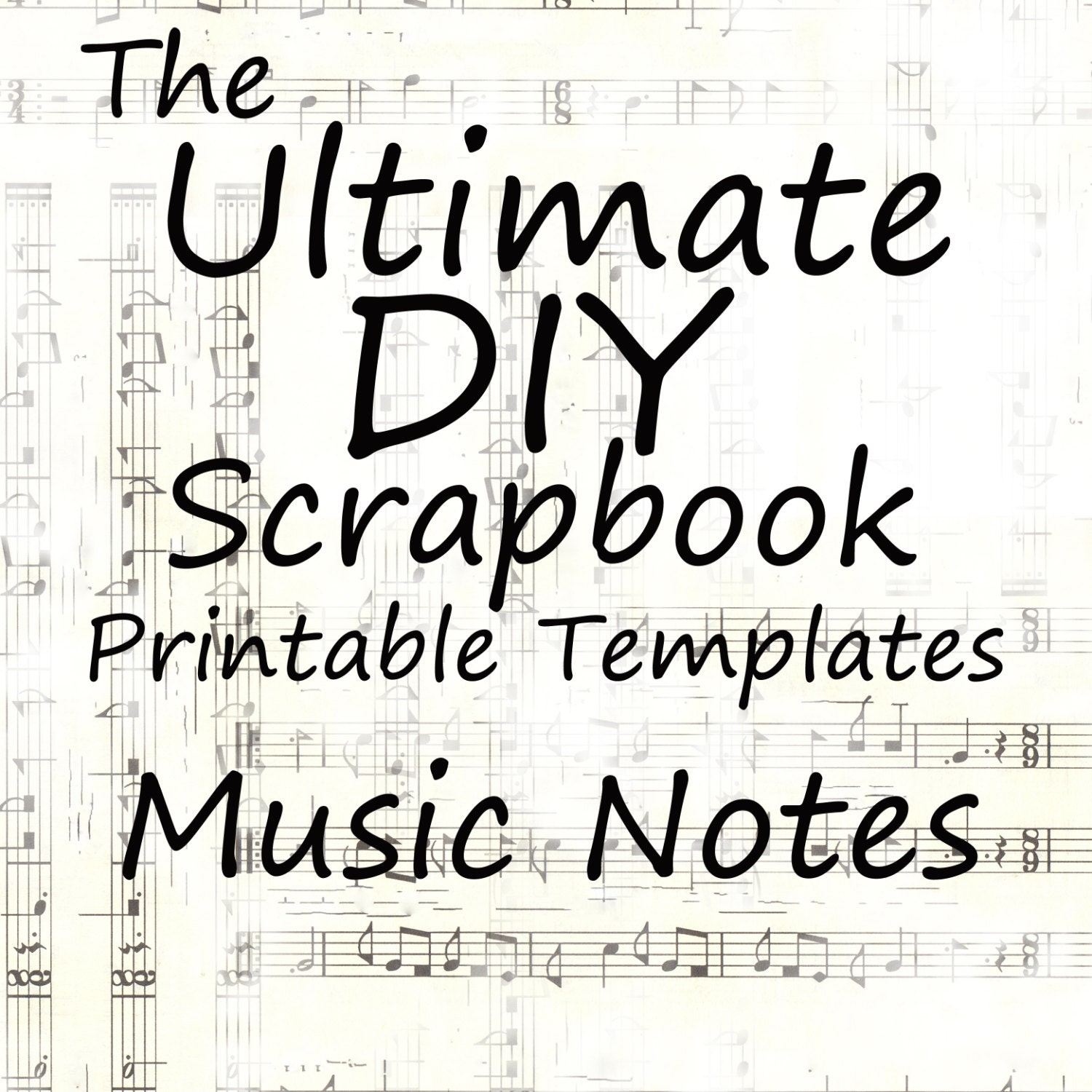 the-ultimate-diy-scrapbook-printable-templates-music-notes-plain-templates