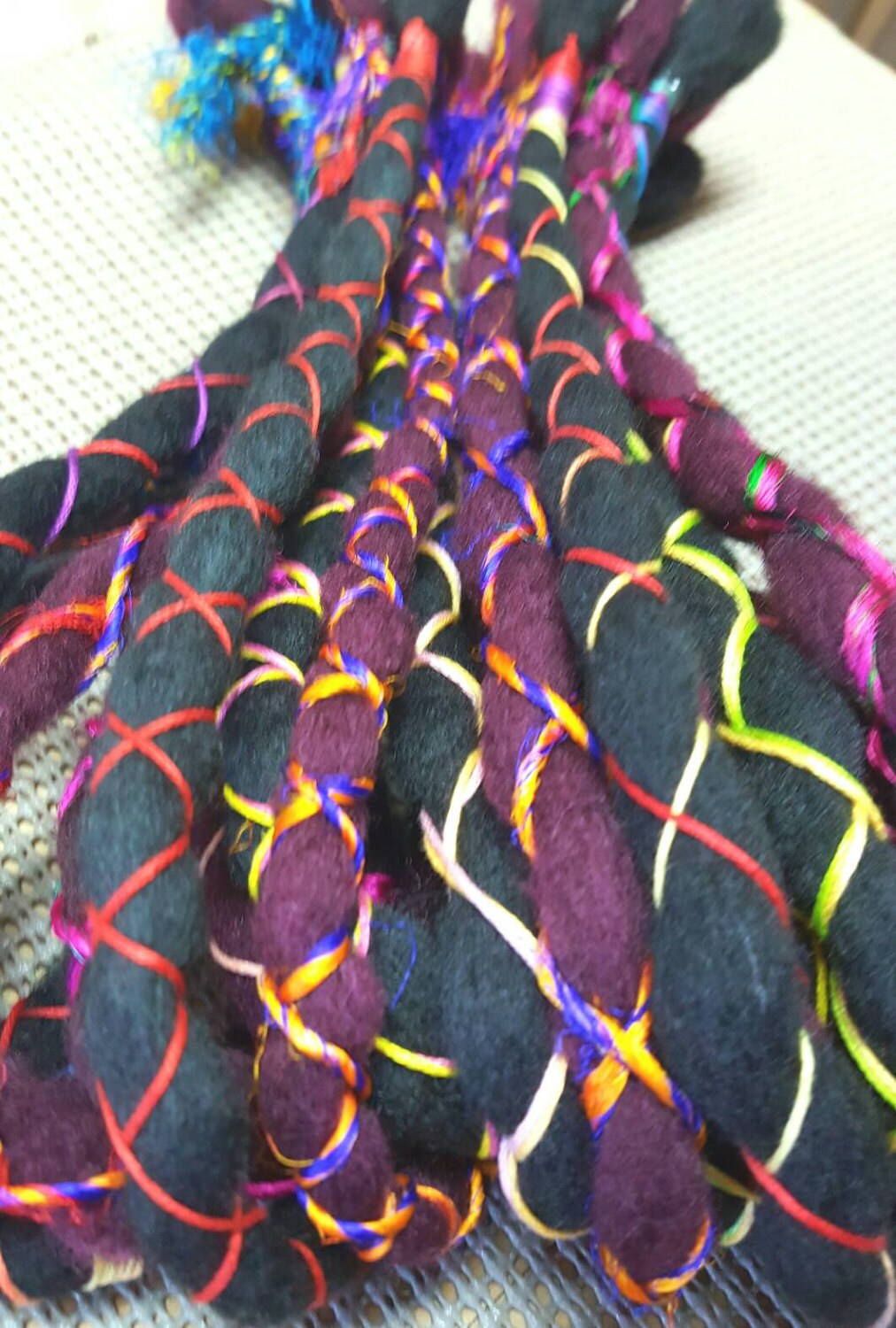 Wool Dreadlocks Custom Wool Dreads Handmade by DreadlocksbyJena