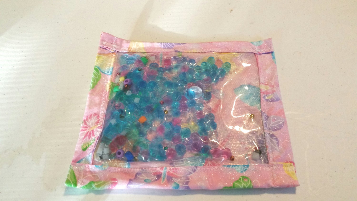 Butterfly tactile fidget Liquid Bubble Wrap fidget toy