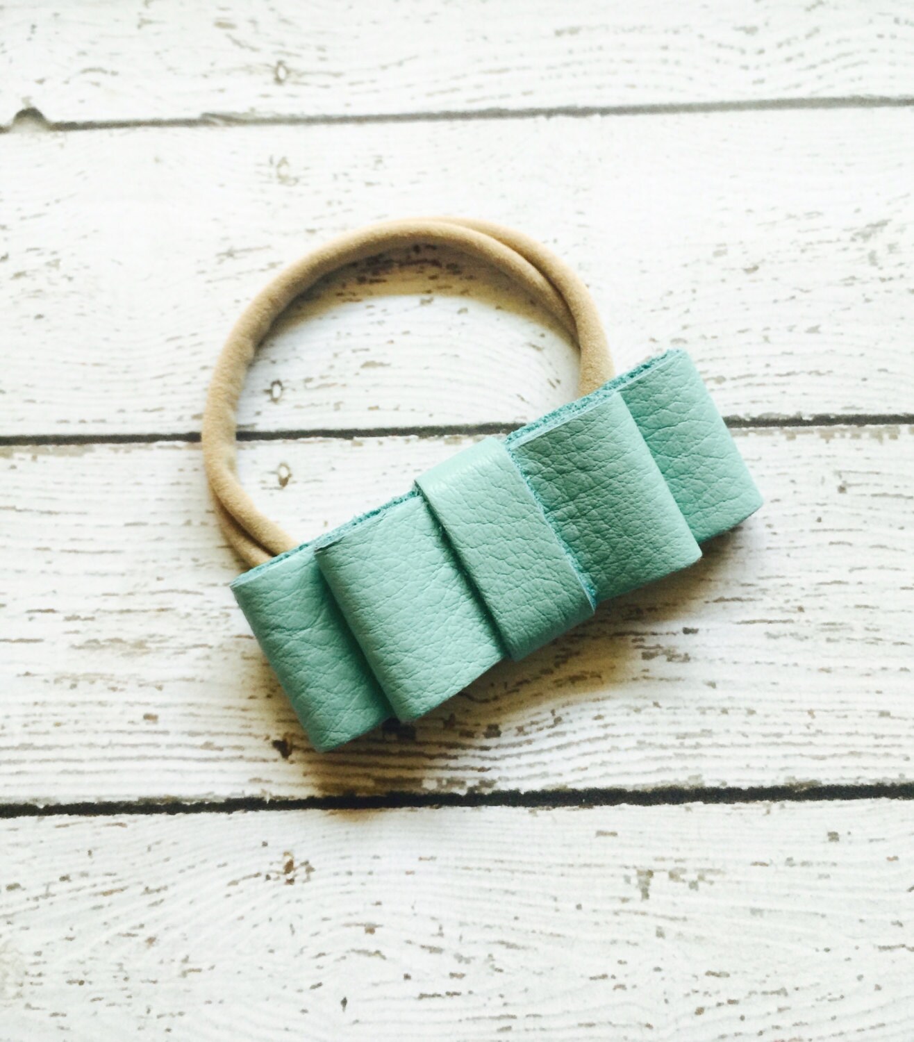 Leather Headband.Leather Baby Headband.Leather Bow