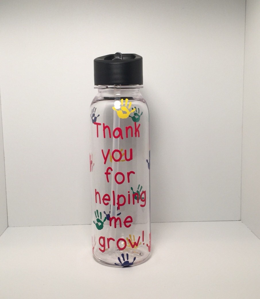 Personalized Water Bottle Teacher Gifts or Teacher