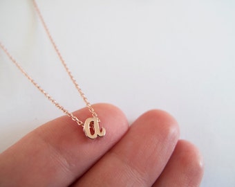 Rose Gold, Gold or Silver Personalized Necklace - Everyday Jewelry - Gift for Her