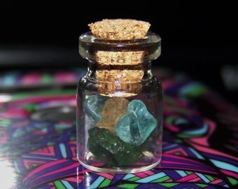Chips Ahoy! Apatite, Kyanite, Pyrite, Dioptase, Tourmaline