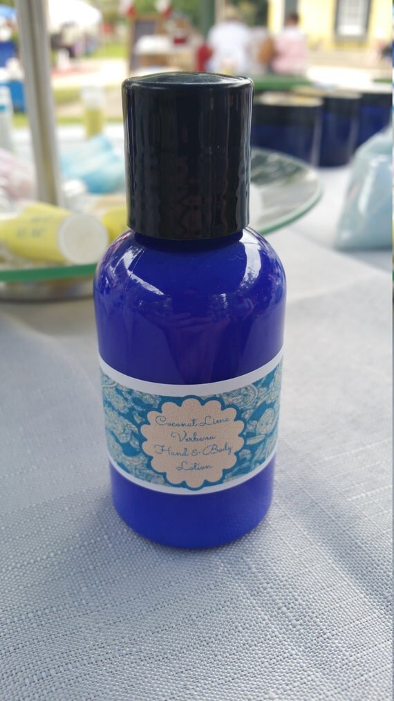 Coconut Lime Verbena Hand and Body Lotion Small