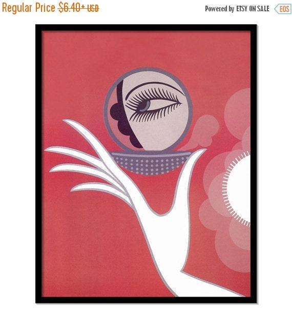 Erte print - Art Deco Print - Art Deco illustration