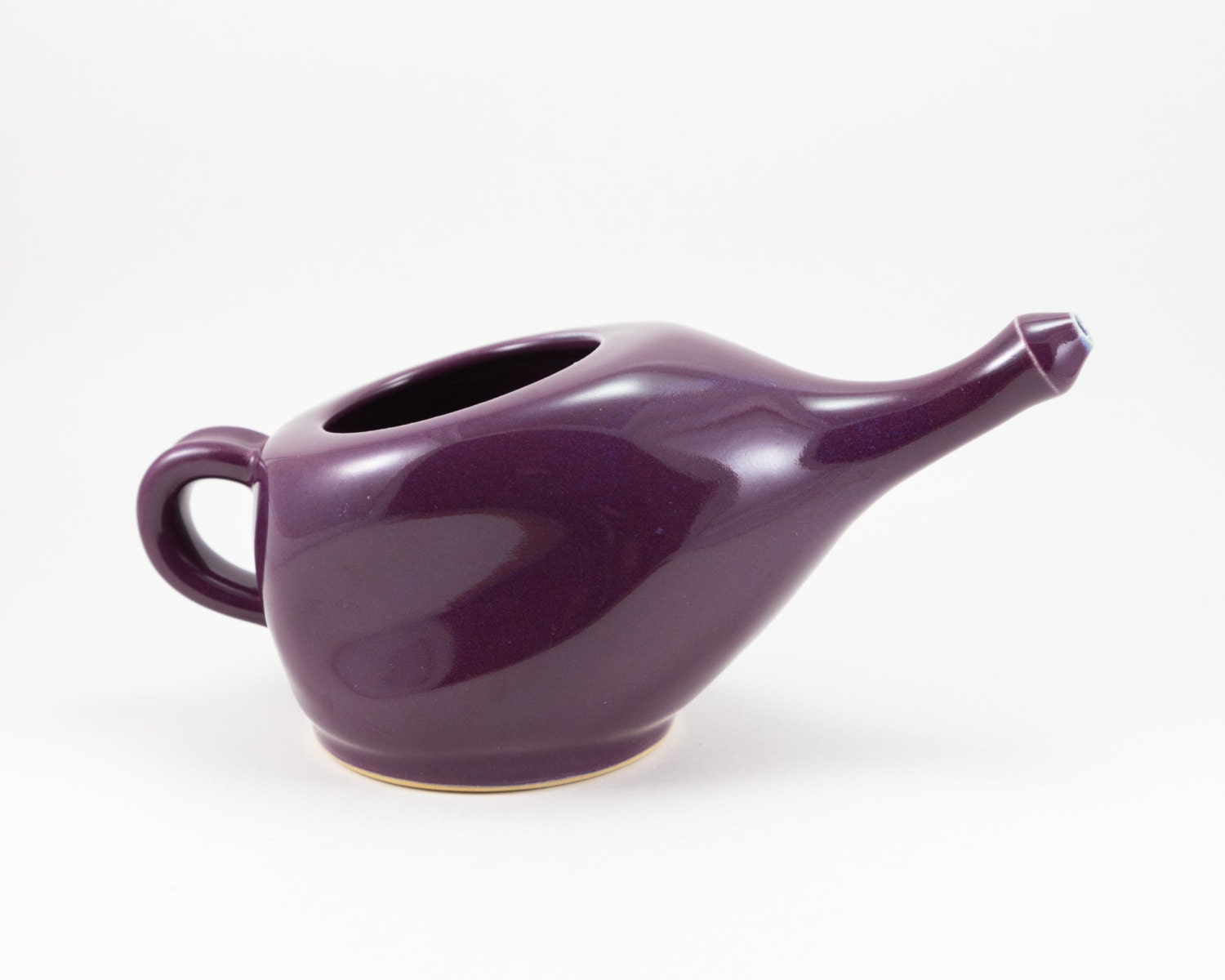 Handmade Ceramic Neti Pot  Elegant Modern by 