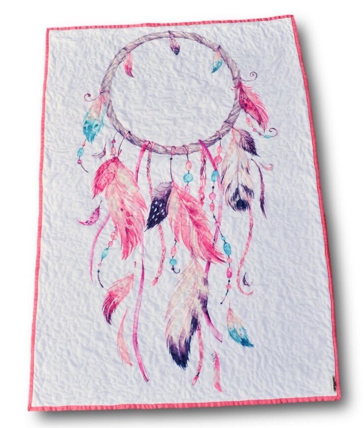 Dreamcatcher Baby Quilt Boho Baby Quilt Boho Nursery