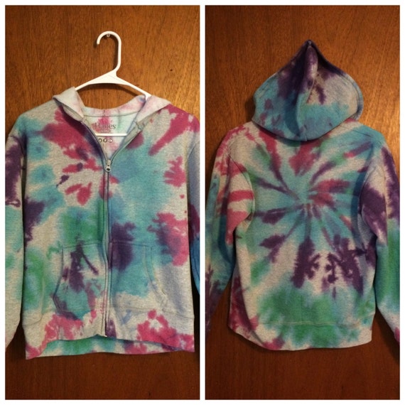 hanes tie dye hoodie