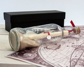 Luxury Message In A Bottle - Nostalgia - Romantic Gift - Valentine's Gift - Secret Message - Personalised - Gift For Boyfriend - Husband