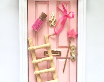 Fairy Door, Tooth Fairy Door, Magical Fairy Door, Fairy Garden, Pink, Fairy Door Kit, Ann Arbor Door
