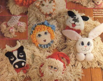 Rag Mop Slippers Easy to Make by Patty Cox