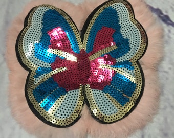Toppa Testa Di Leopardo Paillettes: Applique Ricamata Da Cucire Per Personalizzare Abiti