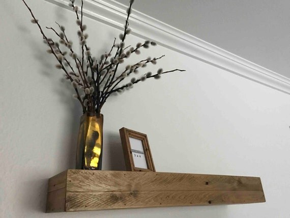 Floating Shelf Made out of Solid Hardwood Made out of