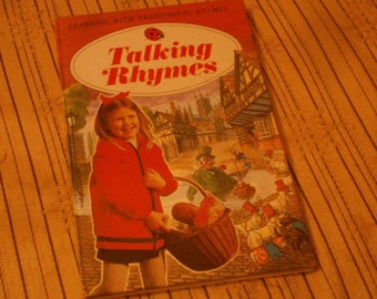 Vintage Ladybird Book - Talking Rhymes, series 702