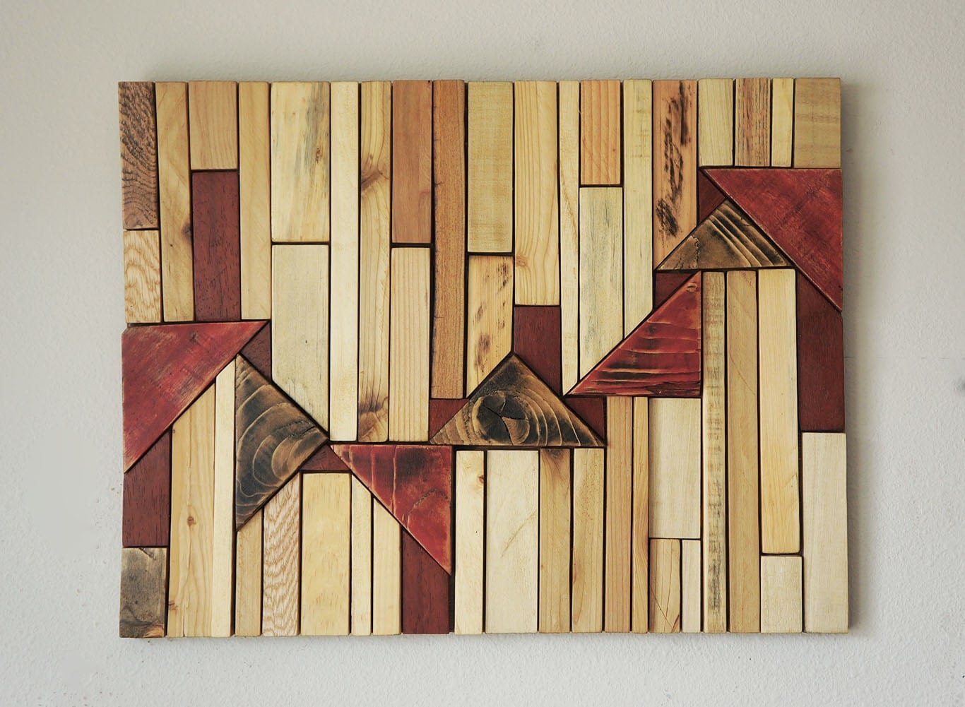 Reclaimed Wood Wall Art by RusticWarmthDecor on Etsy