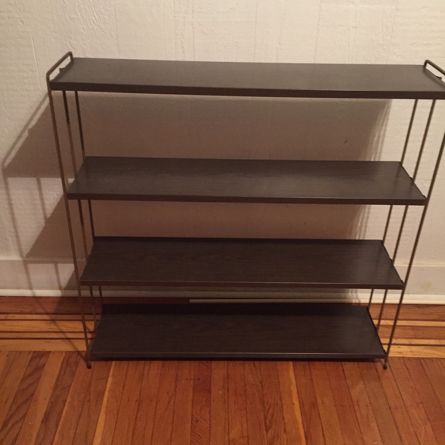 Mid Century Modern Metal Shelf