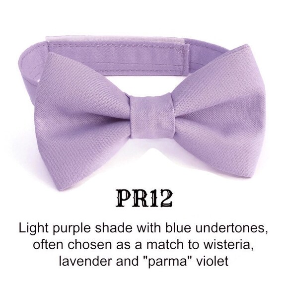 Lavender Bow Tie and Lavender Suspenders Adult Mens Toddler