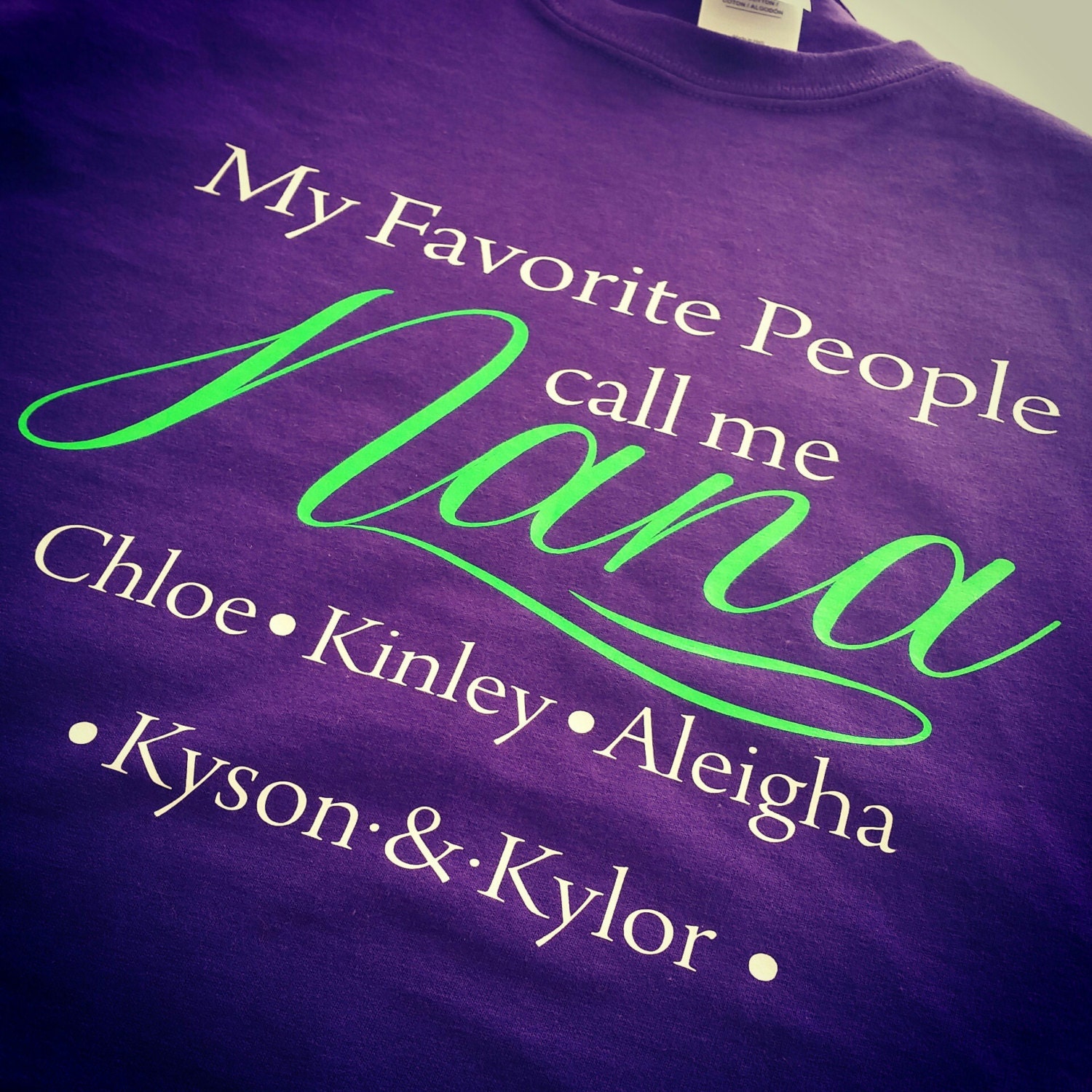 my favorite people call me nana shirt