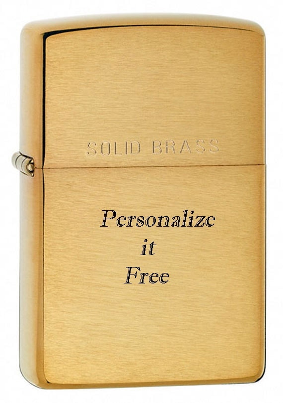 Personalized Zippo Lighter Custom Engraved by CustomizedGiftStore