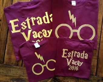 Harry Potter themed shirt - perfect for universal studios!