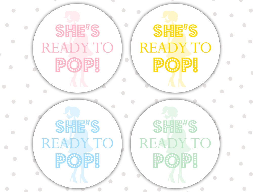 Ready To Pop Labels Template