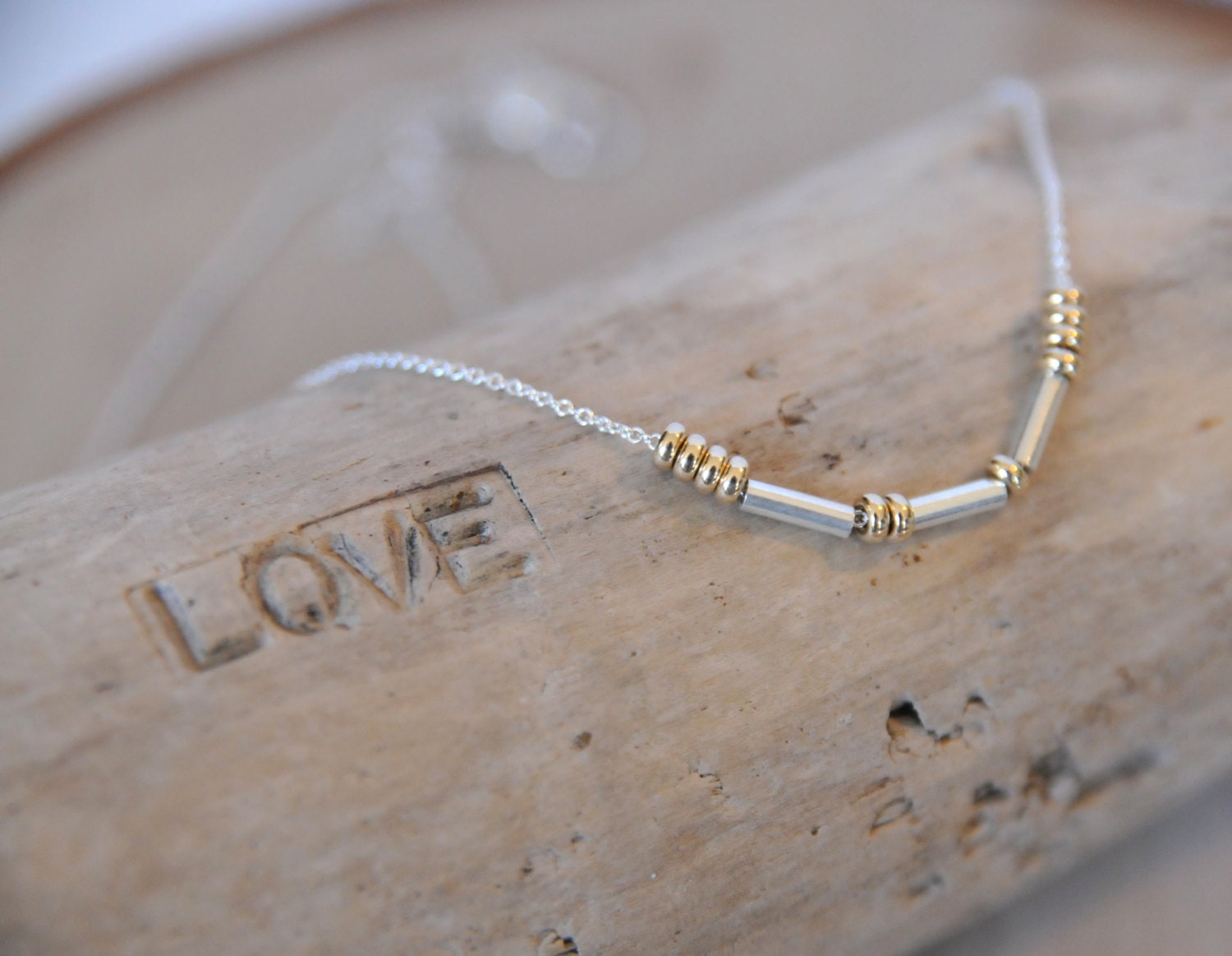 I Love You Morse Code Necklace Love Necklace Morse by BareandMe