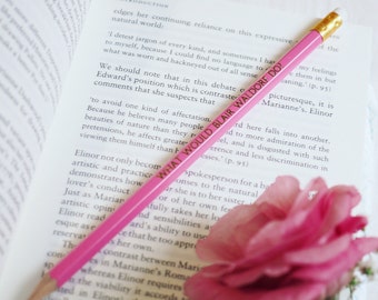 What Would Blair Waldorf Do? | Set Of 3 Pencils | Gossip Girl