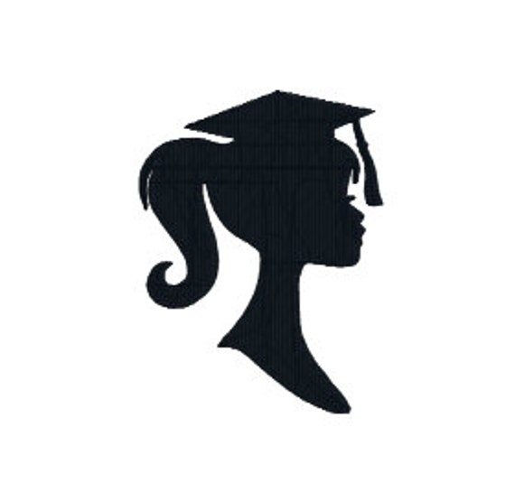 BUY 2 GET 1 FREE Girl Graduation Silhouette Machine by 21Reasons