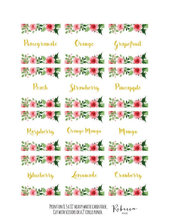 mimosa bar sign juice labels mimosa bar by RebeccaDesigns22