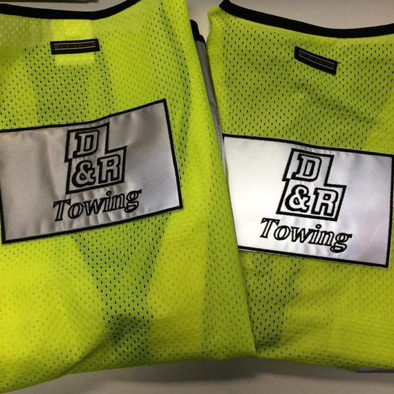 Reflective Patches Custom Patches Reflective Name by Leathers4U