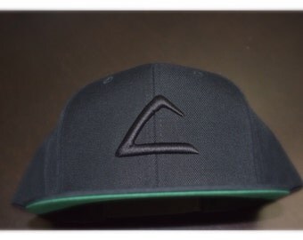 Pokemon Ash Ketchum Hat | Snap Back | Black on Black 3D Puff Limited Ed. | Ash Hat | Ash Ketchum | Pokemon League | Pokemon Hat | Embroidery