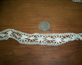 hand done lace antique lace yardage