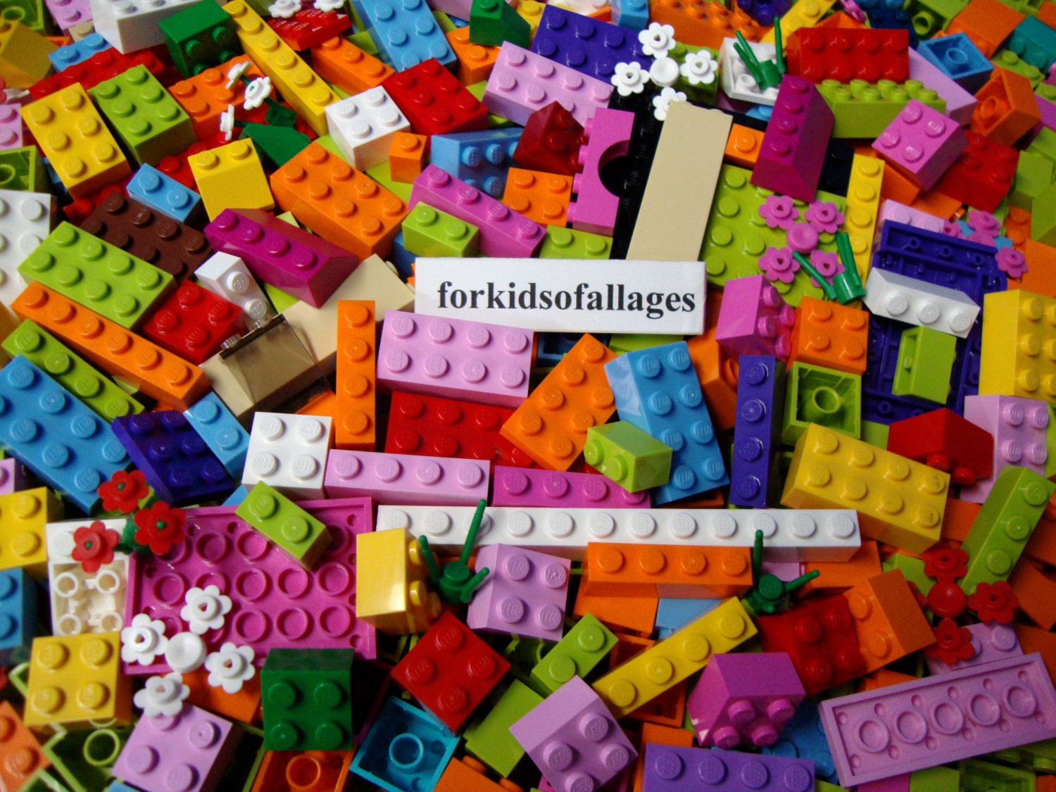 100 Bulk Lego Pieces Bricks Blocks Plates Slopes Mixed Lot