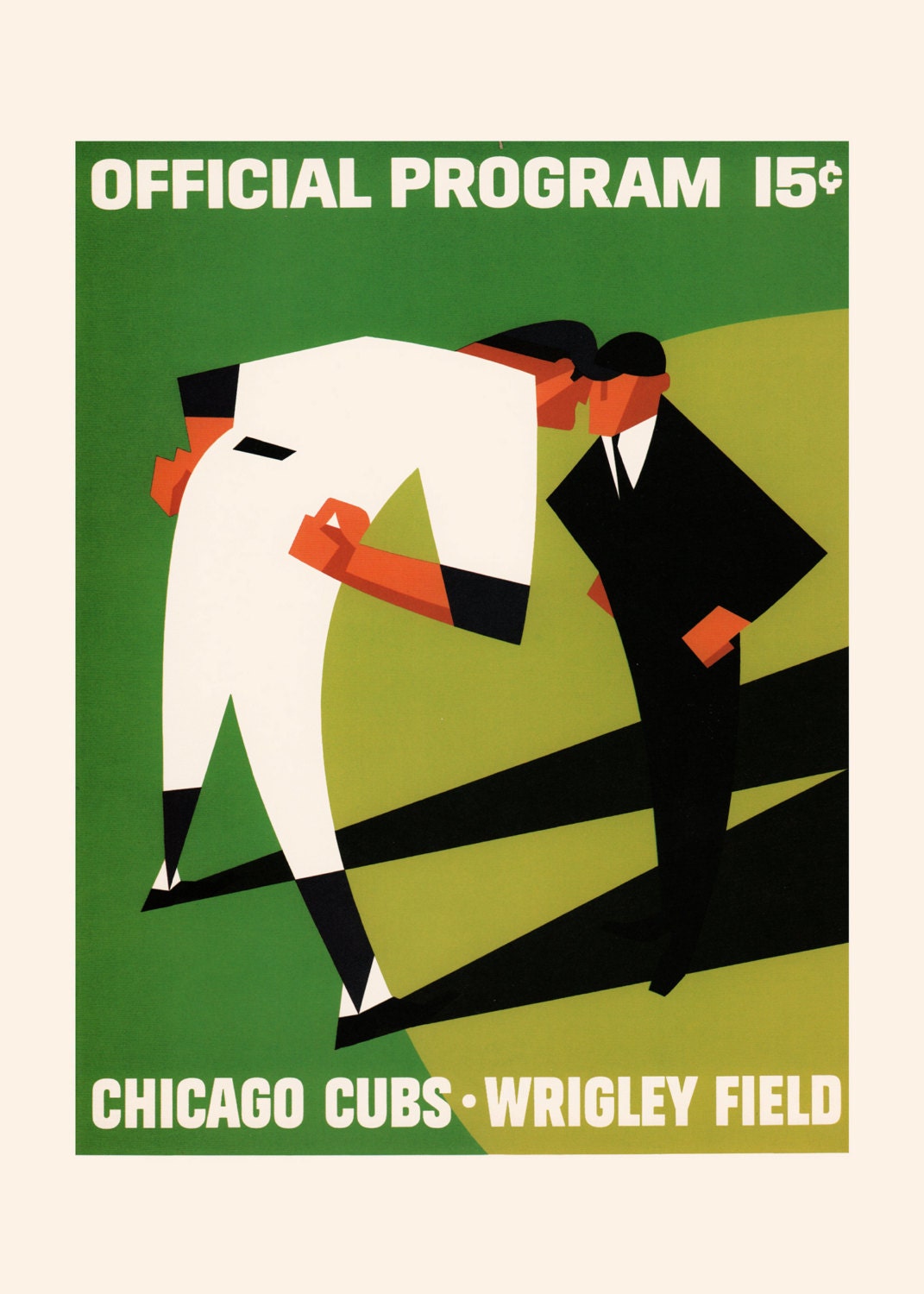 RETRO BASEBALL POSTER Classic Baseball Art Sports Lover